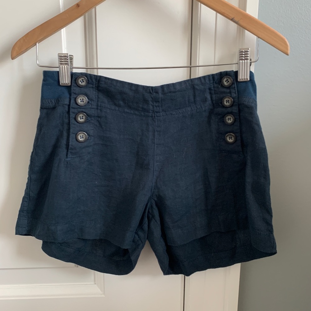 Blue Hardtail Shorts